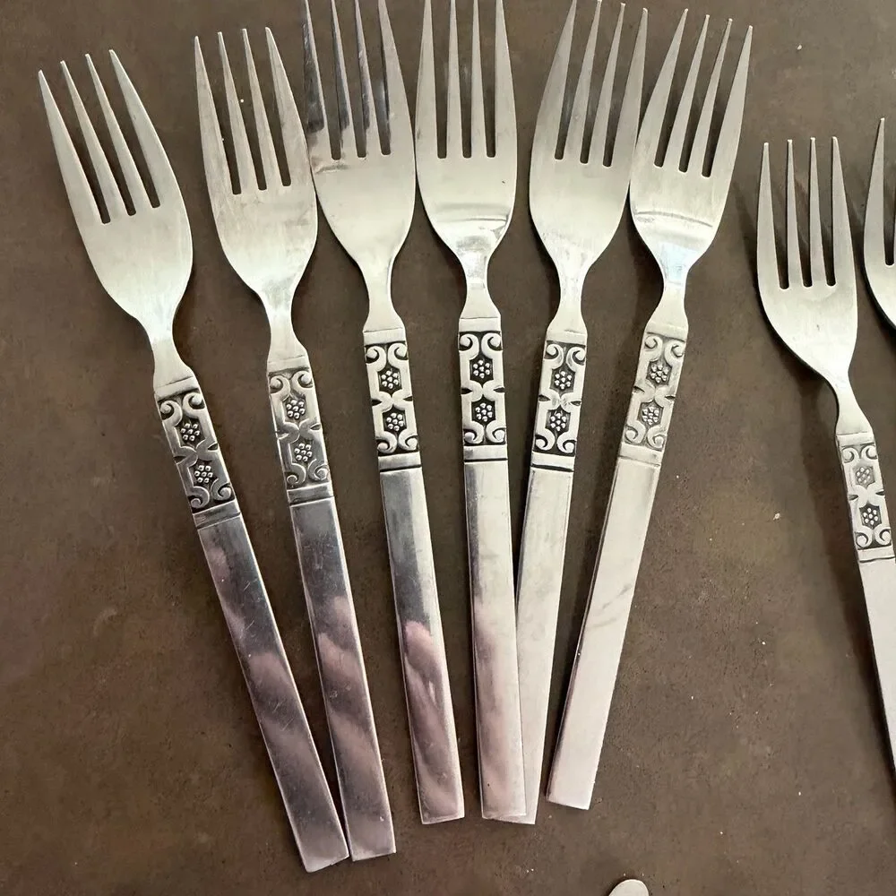 Northland DANISH FLING Stainless Flatware MCM Replacement Pcs 33 Japan